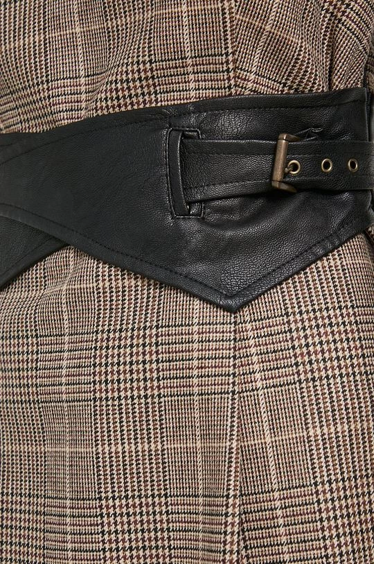 Γυναικεία Φορέματα Φόρεμα από μείγμα μαλλιού Twinset καφέ 8 Γυναικεία Φορέματα Φόρεμα από μείγμα μαλλιού Twinset καφέ - Image 6