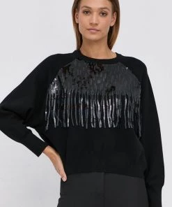 Γυναικεία Χωρίς φερμουάρ Πουλόβερ Twinset χρώμα: μαύρο -Twinset Κατάστημα unnamed file 1039