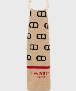 Γυναικεία Κασκόλ Twinset μπεζ