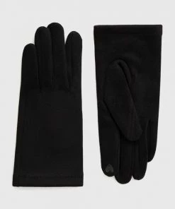 Γυναικεία Γάντια Twinset χρώμα: μαύρο