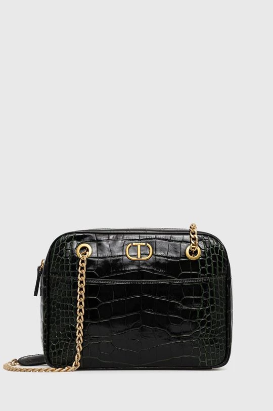 Γυναικεία Τσάντες Shopper και Tote Δερμάτινη τσάντα Twinset πράσινο 3 Γυναικεία Τσάντες Shopper και Tote Δερμάτινη τσάντα Twinset πράσινο