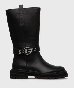 Γυναικεία Μπότες Twinset χρώμα: μαύρο