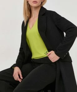 Twinset Κατάστημα 40 Γυναικεία Παλτά Παλτό από μείγμα μαλλιού Twinset μαύρο,