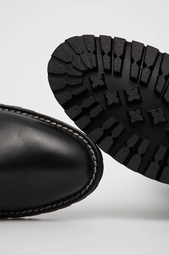 Γυναικεία Μπότες Δερμάτινες μπότες Twinset χρώμα: μαύρο 6 Γυναικεία Μπότες Δερμάτινες μπότες Twinset χρώμα: μαύρο - Image 4