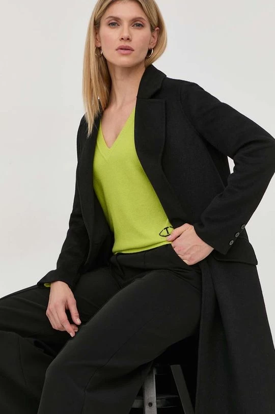 Γυναικεία Χωρίς φερμουάρ Μάλλινο πουλόβερ Twinset χρώμα: πράσινο, 4 Γυναικεία Χωρίς φερμουάρ Μάλλινο πουλόβερ Twinset χρώμα: πράσινο, - Image 2