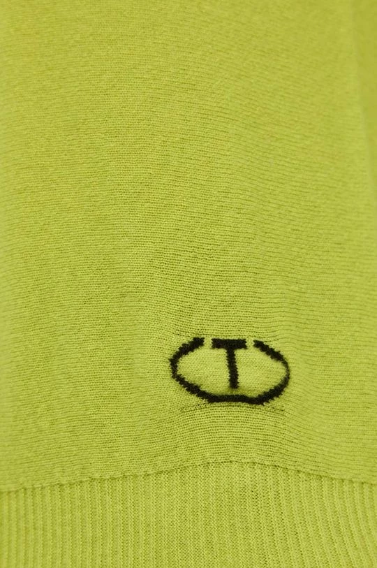 Γυναικεία Χωρίς φερμουάρ Μάλλινο πουλόβερ Twinset χρώμα: πράσινο, 7 Γυναικεία Χωρίς φερμουάρ Μάλλινο πουλόβερ Twinset χρώμα: πράσινο, - Image 5