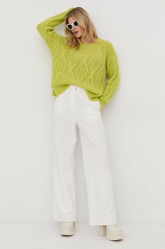 Γυναικεία Χωρίς φερμουάρ Μάλλινο πουλόβερ Twinset χρώμα: πράσινο, 4 Γυναικεία Χωρίς φερμουάρ Μάλλινο πουλόβερ Twinset χρώμα: πράσινο, - Image 2