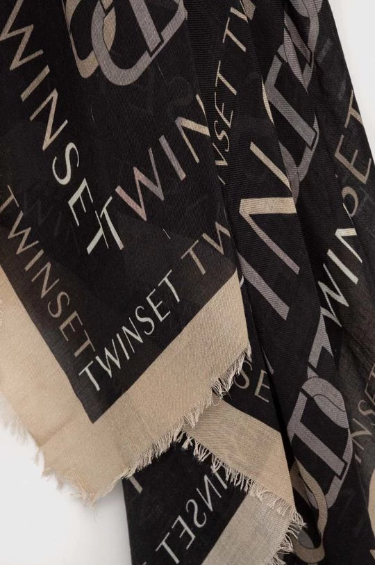 Γυναικεία Φουλάρια Κασκόλ με μείγμα κασμίρι Twinset πολύχρωμο 4 Γυναικεία Φουλάρια Κασκόλ με μείγμα κασμίρι Twinset πολύχρωμο - Image 2