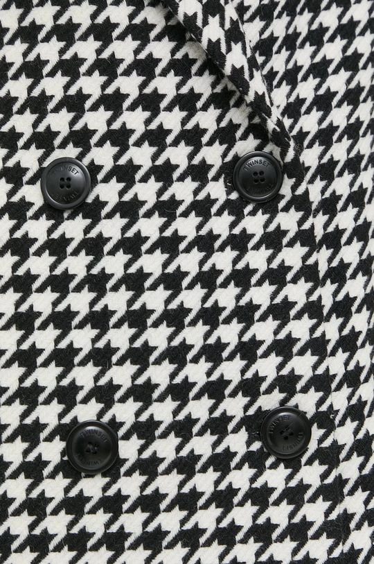 Γυναικεία Παλτά Μάλλινο παλτό Twinset μαύρο, 7 Γυναικεία Παλτά Μάλλινο παλτό Twinset μαύρο, - Image 5