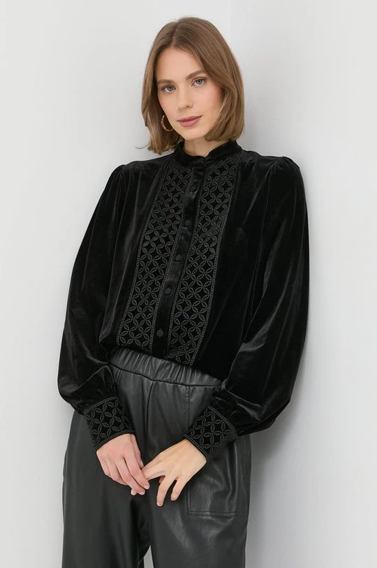 Γυναικεία Πουκάμισα Πουκάμισο Twinset μαύρο, 3 Γυναικεία Πουκάμισα Πουκάμισο Twinset μαύρο,