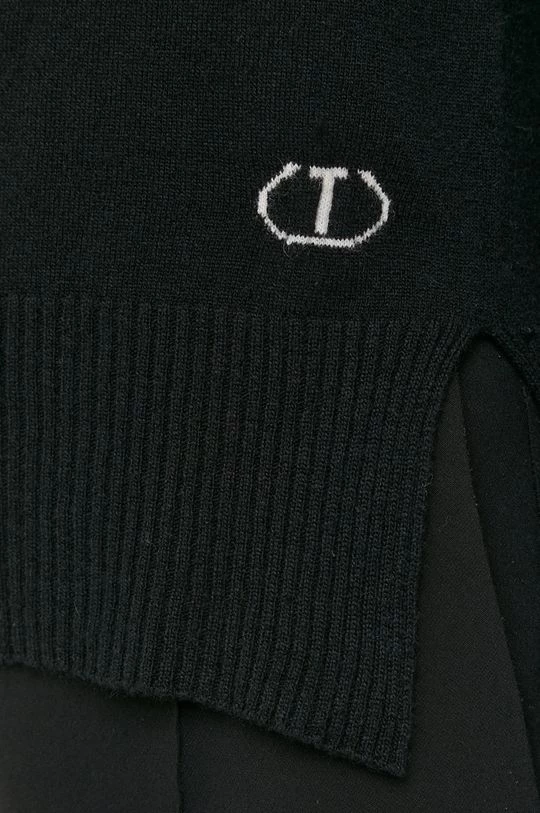 Γυναικεία Χωρίς φερμουάρ Μάλλινο πουλόβερ Twinset χρώμα: μαύρο, 8 Γυναικεία Χωρίς φερμουάρ Μάλλινο πουλόβερ Twinset χρώμα: μαύρο, - Image 6