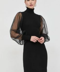 Γυναικεία Φορέματα Φόρεμα Twinset μαύρο,