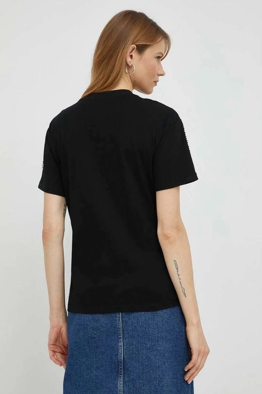 Γυναικεία Κοντομάνικο Μπλουζάκι Twinset μαύρο 5 Γυναικεία Κοντομάνικο Μπλουζάκι Twinset μαύρο - Image 3