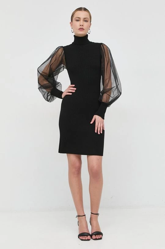 Γυναικεία Φορέματα Φόρεμα Twinset μαύρο, 4 Γυναικεία Φορέματα Φόρεμα Twinset μαύρο, - Image 2