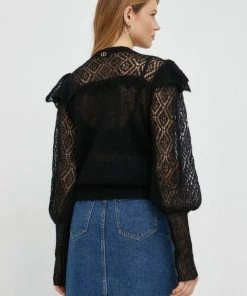 Γυναικεία Χωρίς φερμουάρ Μάλλινο πουλόβερ Twinset χρώμα: μαύρο, 10 Γυναικεία Χωρίς φερμουάρ Μάλλινο πουλόβερ Twinset χρώμα: μαύρο, -Twinset Κατάστημα unnamed file 1183