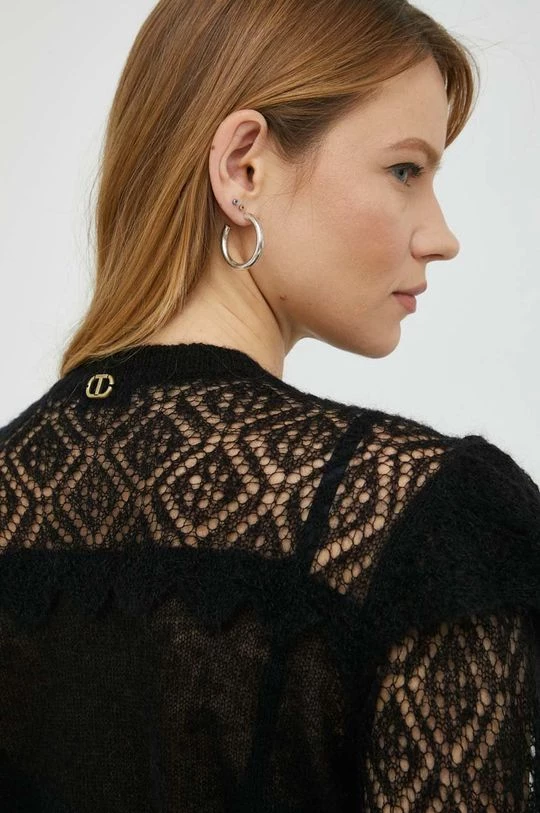 Γυναικεία Χωρίς φερμουάρ Μάλλινο πουλόβερ Twinset χρώμα: μαύρο, 8 Γυναικεία Χωρίς φερμουάρ Μάλλινο πουλόβερ Twinset χρώμα: μαύρο, - Image 6