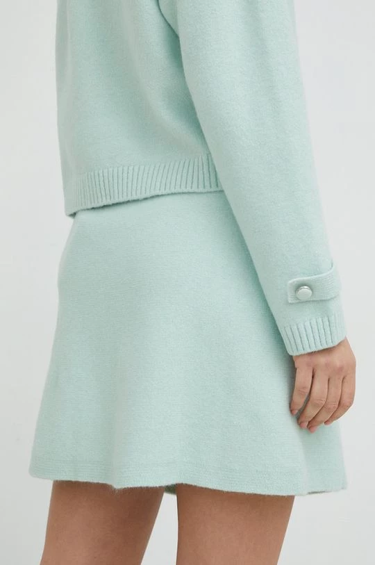 Γυναικεία Φούστες Φούστα από μείγμα μαλλιού Twinset τιρκουάζ, 5 Γυναικεία Φούστες Φούστα από μείγμα μαλλιού Twinset τιρκουάζ, - Image 3