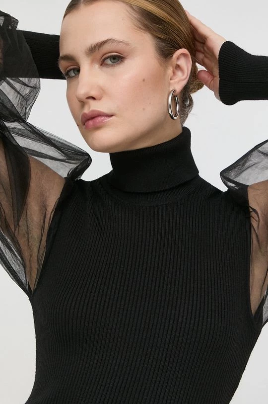 Γυναικεία Φορέματα Φόρεμα Twinset μαύρο, 6 Γυναικεία Φορέματα Φόρεμα Twinset μαύρο, - Image 4