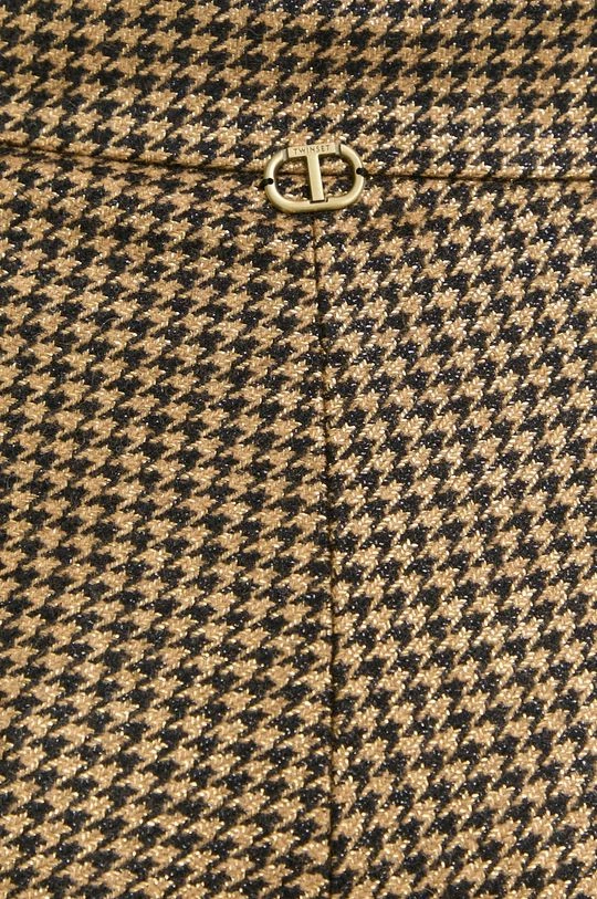 Γυναικεία Υφασμάτινα Μάλλινα παντελόνια Twinset χρυσαφί, 6 Γυναικεία Υφασμάτινα Μάλλινα παντελόνια Twinset χρυσαφί, - Image 4