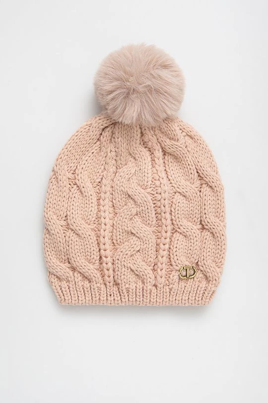 Γυναικεία Σκουφιά Καπέλο Twinset ροζ 3 Γυναικεία Σκουφιά Καπέλο Twinset ροζ