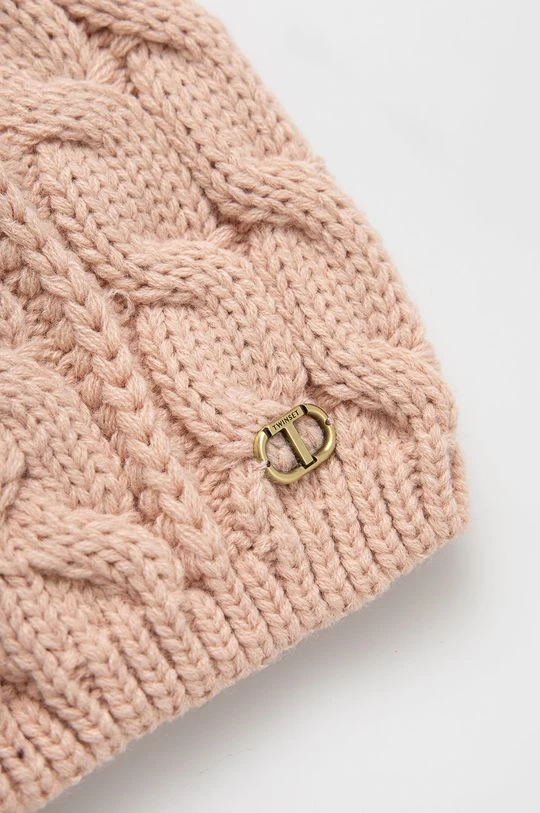 Γυναικεία Σκουφιά Καπέλο Twinset ροζ 5 Γυναικεία Σκουφιά Καπέλο Twinset ροζ - Image 3