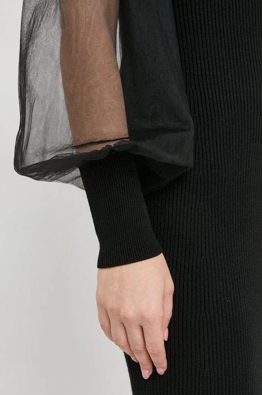 Γυναικεία Φορέματα Φόρεμα Twinset μαύρο, 7 Γυναικεία Φορέματα Φόρεμα Twinset μαύρο, - Image 5