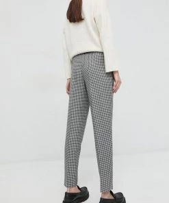 Γυναικεία Υφασμάτινα Μάλλινα παντελόνια Twinset μαύρο, 9 Γυναικεία Υφασμάτινα Μάλλινα παντελόνια Twinset μαύρο, -Twinset Κατάστημα unnamed file 1223