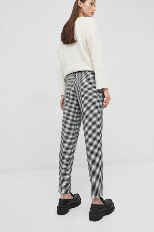 Γυναικεία Υφασμάτινα Μάλλινα παντελόνια Twinset μαύρο, 5 Γυναικεία Υφασμάτινα Μάλλινα παντελόνια Twinset μαύρο, - Image 3