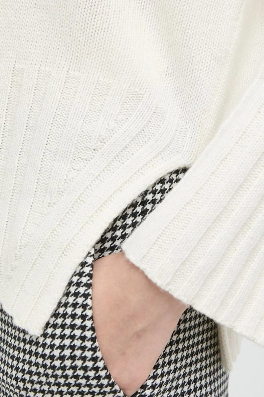 Γυναικεία Υφασμάτινα Μάλλινα παντελόνια Twinset μαύρο, 6 Γυναικεία Υφασμάτινα Μάλλινα παντελόνια Twinset μαύρο, - Image 4