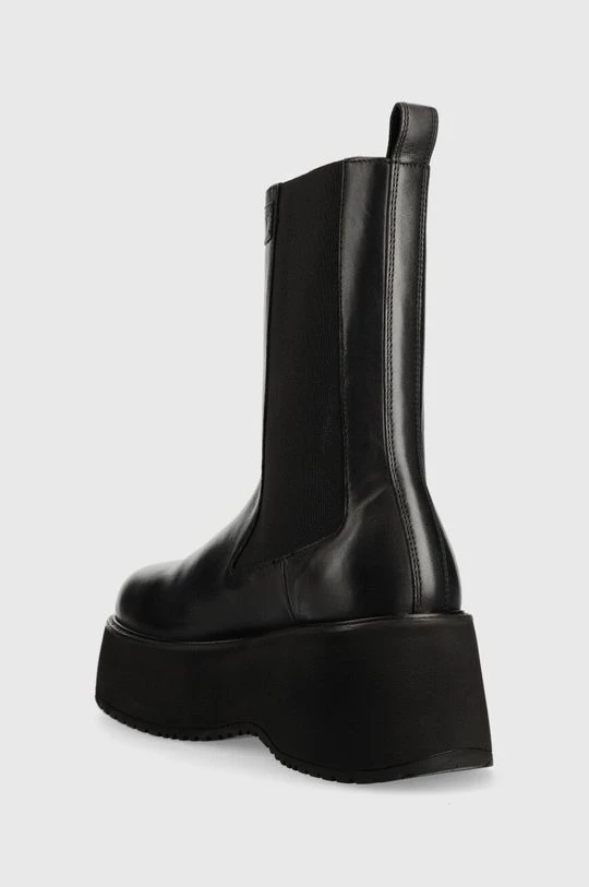 Γυναικεία Μποτάκια Δερμάτινες μπότες τσέλσι Twinset Chelsea χρώμα: μαύρο 5 Γυναικεία Μποτάκια Δερμάτινες μπότες τσέλσι Twinset Chelsea χρώμα: μαύρο - Image 3