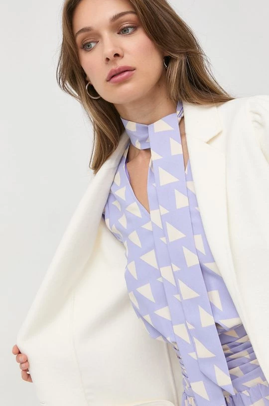 Γυναικεία Παλτά Μάλλινο παλτό Twinset μπεζ, 8 Γυναικεία Παλτά Μάλλινο παλτό Twinset μπεζ, - Image 6