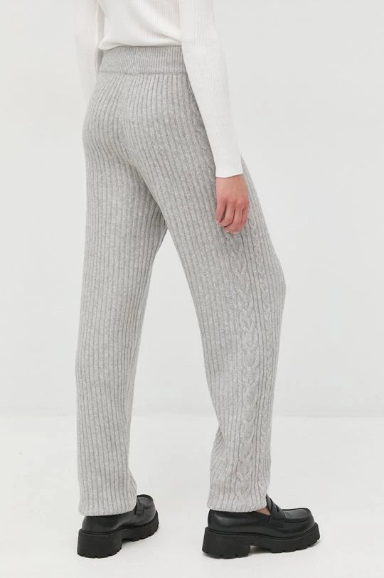 Γυναικεία Υφασμάτινα Παντελόνι από μείγμα μαλλιού Twinset γκρι 5 Γυναικεία Υφασμάτινα Παντελόνι από μείγμα μαλλιού Twinset γκρι - Image 3