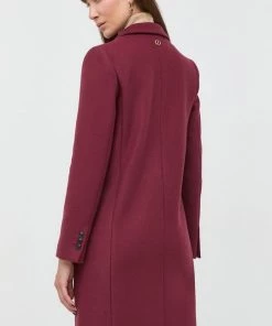 Γυναικεία Παλτά Μάλλινο παλτό Twinset μοβ, 10 Γυναικεία Παλτά Μάλλινο παλτό Twinset μοβ, -Twinset Κατάστημα unnamed file 1298