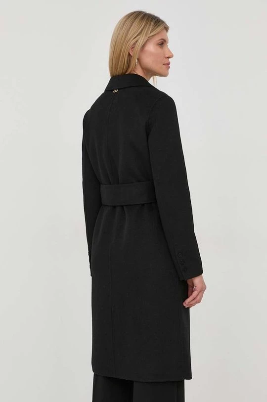 Γυναικεία Παλτά Παλτό από μείγμα μαλλιού Twinset μαύρο, 5 Γυναικεία Παλτά Παλτό από μείγμα μαλλιού Twinset μαύρο, - Image 3