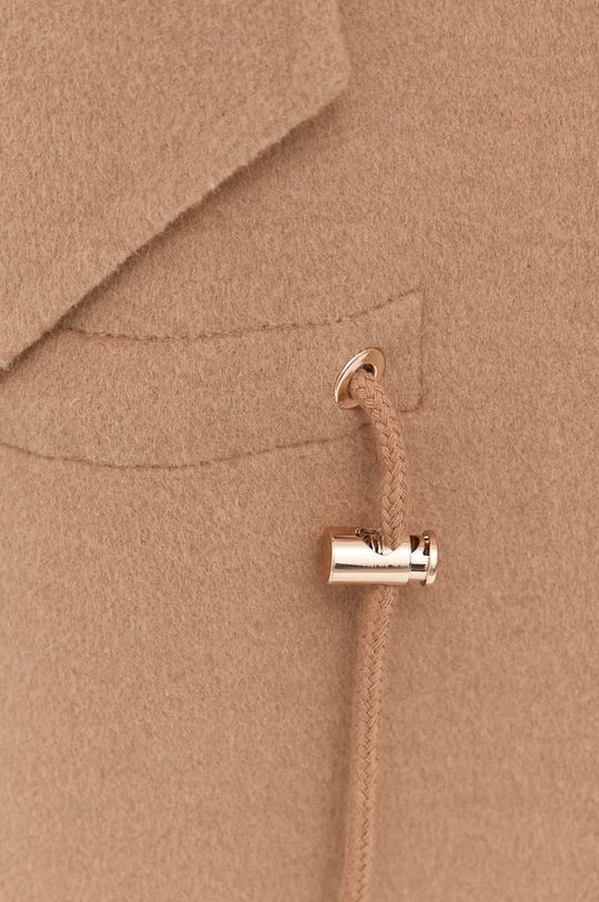 Γυναικεία Παλτά Μάλλινο παλτό Twinset μπεζ, 7 Γυναικεία Παλτά Μάλλινο παλτό Twinset μπεζ, - Image 5