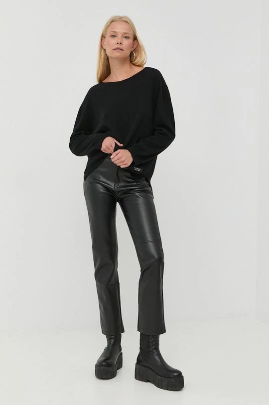 Γυναικεία Χωρίς φερμουάρ Μάλλινο πουλόβερ Twinset χρώμα: μαύρο, 4 Γυναικεία Χωρίς φερμουάρ Μάλλινο πουλόβερ Twinset χρώμα: μαύρο, - Image 2