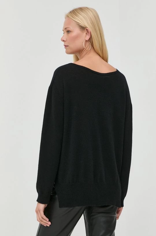 Γυναικεία Χωρίς φερμουάρ Μάλλινο πουλόβερ Twinset χρώμα: μαύρο, 5 Γυναικεία Χωρίς φερμουάρ Μάλλινο πουλόβερ Twinset χρώμα: μαύρο, - Image 3