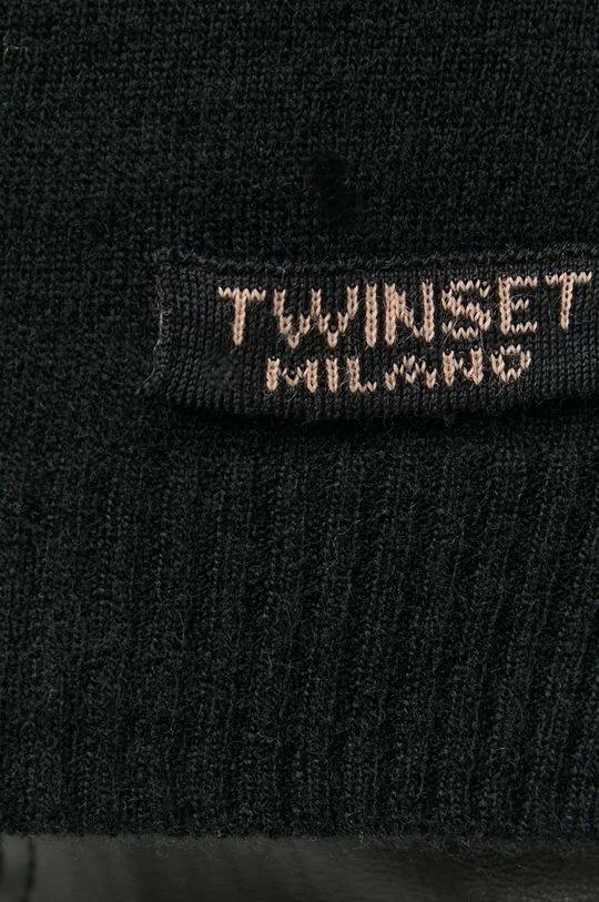 Γυναικεία Χωρίς φερμουάρ Μάλλινο πουλόβερ Twinset χρώμα: μαύρο, 7 Γυναικεία Χωρίς φερμουάρ Μάλλινο πουλόβερ Twinset χρώμα: μαύρο, - Image 5