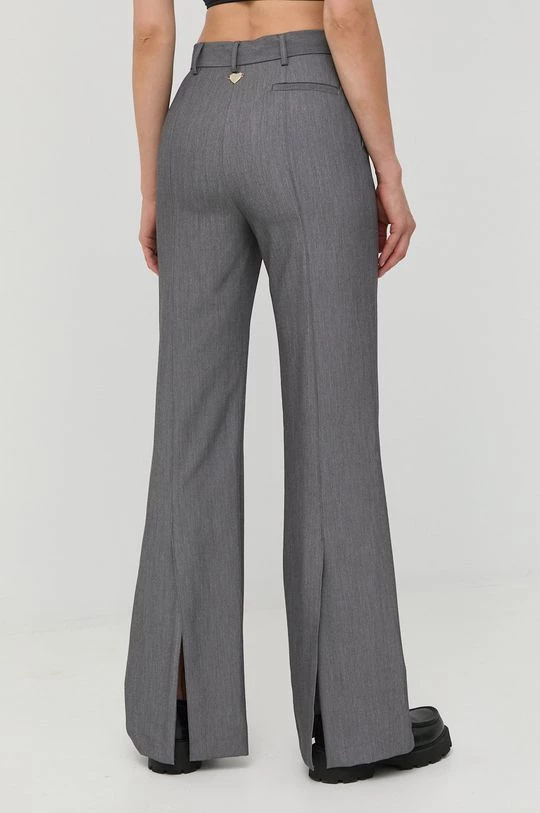 Γυναικεία Υφασμάτινα Παντελόνι Twinset γκρι, 4 Γυναικεία Υφασμάτινα Παντελόνι Twinset γκρι, - Image 2