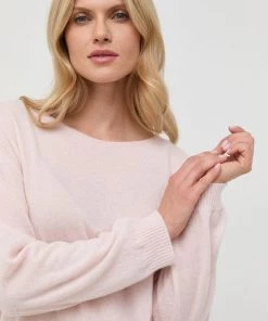 Γυναικεία Χωρίς φερμουάρ Μάλλινο πουλόβερ Twinset χρώμα: ροζ,