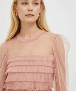 Γυναικεία Φορέματα Φόρεμα Twinset ροζ, -Twinset Κατάστημα unnamed file 1372