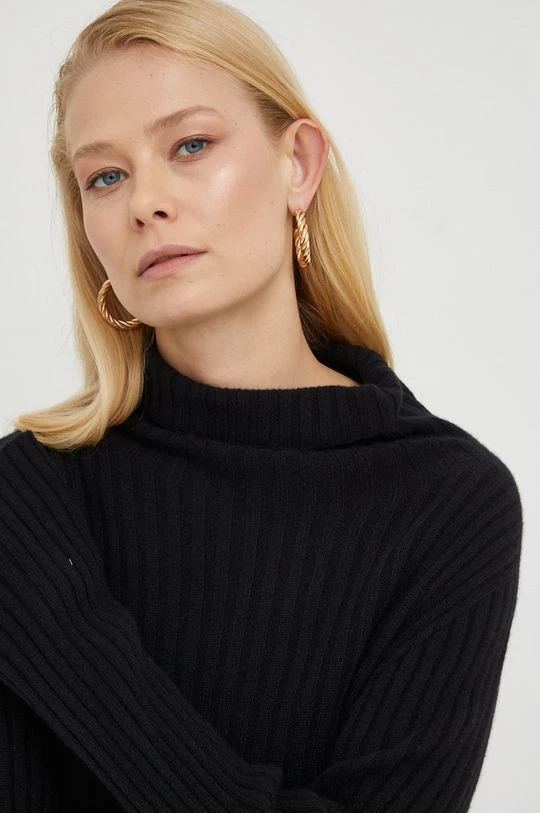 Γυναικεία Χωρίς φερμουάρ Μάλλινο πουλόβερ Twinset χρώμα: μαύρο, 6 Γυναικεία Χωρίς φερμουάρ Μάλλινο πουλόβερ Twinset χρώμα: μαύρο, - Image 4