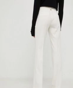 Γυναικεία Υφασμάτινα Παντελόνι από μείγμα μαλλιού Twinset μπεζ, 8 Γυναικεία Υφασμάτινα Παντελόνι από μείγμα μαλλιού Twinset μπεζ, -Twinset Κατάστημα unnamed file 1396