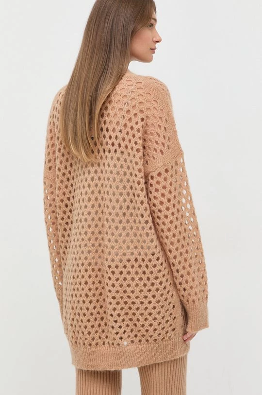 Γυναικεία Με φερμουάρ Μάλλινη ζακέτα Twinset μπεζ 5 Γυναικεία Με φερμουάρ Μάλλινη ζακέτα Twinset μπεζ - Image 3