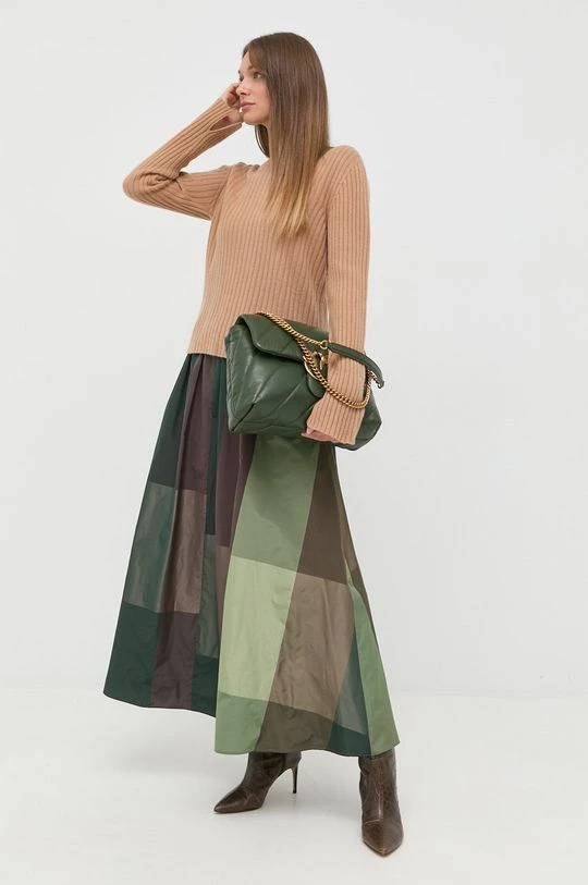 Γυναικεία Χωρίς φερμουάρ Μάλλινο πουλόβερ Twinset χρώμα: μπεζ, 4 Γυναικεία Χωρίς φερμουάρ Μάλλινο πουλόβερ Twinset χρώμα: μπεζ, - Image 2