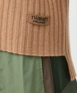 Γυναικεία Χωρίς φερμουάρ Μάλλινο πουλόβερ Twinset χρώμα: μπεζ, 11 Γυναικεία Χωρίς φερμουάρ Μάλλινο πουλόβερ Twinset χρώμα: μπεζ, -Twinset Κατάστημα unnamed file 1426