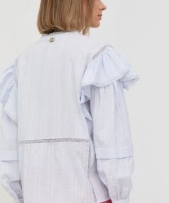 Γυναικεία Μπλούζες Βαμβακερή μπλούζα Twinset χρώμα: ναυτικό μπλε 9 Γυναικεία Μπλούζες Βαμβακερή μπλούζα Twinset χρώμα: ναυτικό μπλε -Twinset Κατάστημα unnamed file 1429