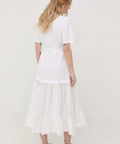 Γυναικεία Φορέματα Βαμβακερό φόρεμα Twinset άσπρο, -Twinset Κατάστημα unnamed file 1450