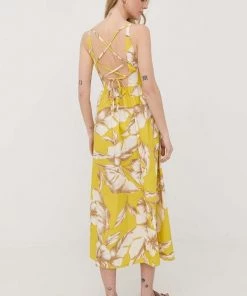 Γυναικεία Φορέματα Βαμβακερό φόρεμα Twinset κίτρινο, 10 Γυναικεία Φορέματα Βαμβακερό φόρεμα Twinset κίτρινο, -Twinset Κατάστημα unnamed file 1456