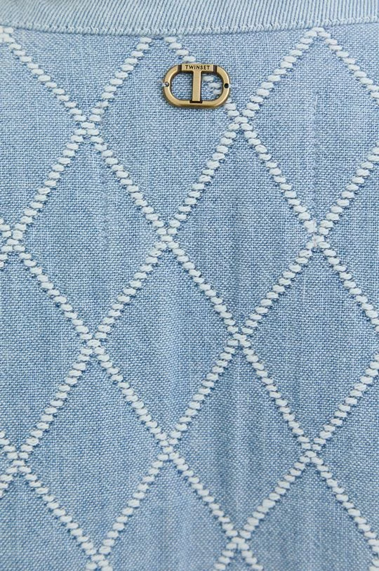 Γυναικεία Σακάκια Σακάκι Twinset μπλε 8 Γυναικεία Σακάκια Σακάκι Twinset μπλε - Image 6